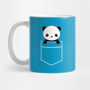 Cute pocket panda t-shirt Mug